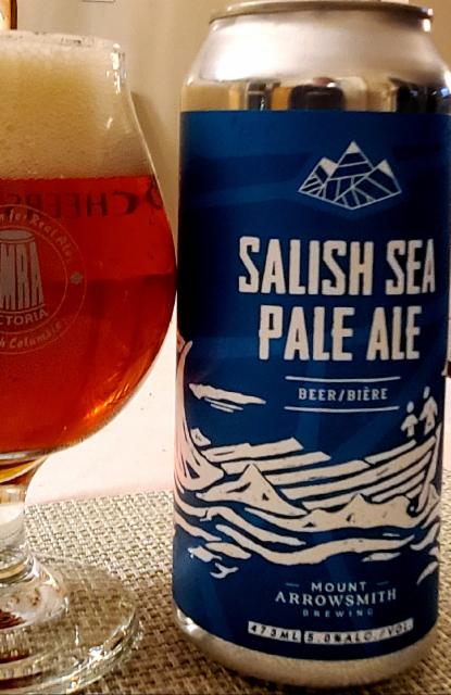 Salish Sea Pale Ale 5.0%, Mount Arrowsmith Brewing, Canada