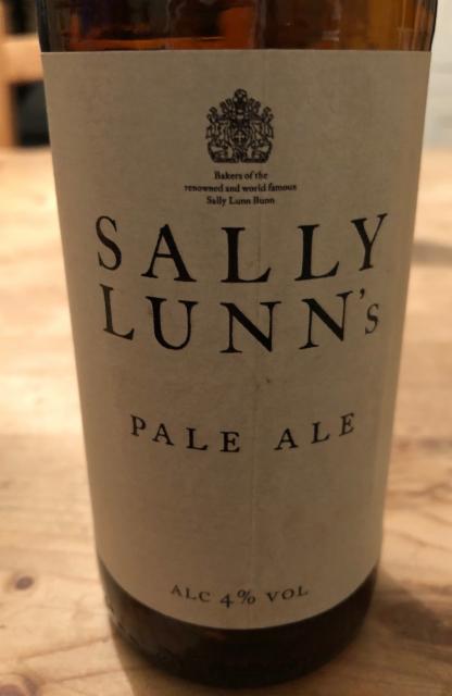 Sally Lunn's Pale Ale 4.0%, Bath Ales, England