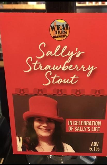 Sally's Strawberry Stout 5.1%, Weal Ale Brewery Ltd, England