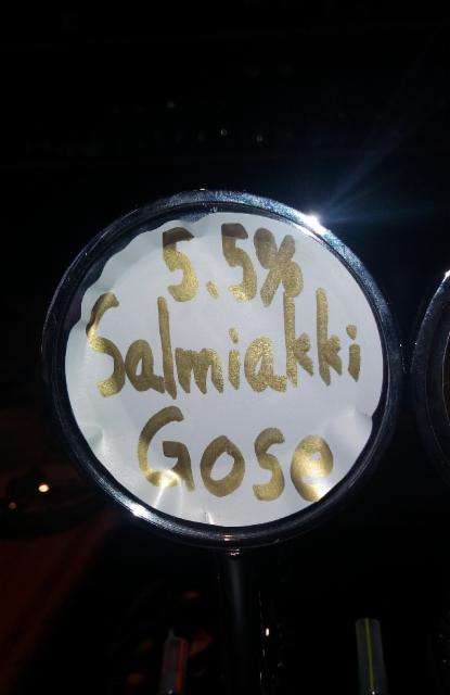 Salmiakki Gose 5.5%, Lapin Panimo, Finland