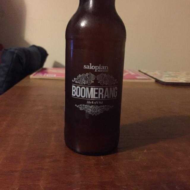 Boomerang 6.9%, Salopian Brewery, England