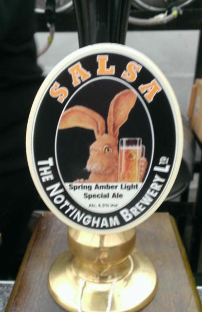 Salsa 4.5%, Nottingham Brewery, England