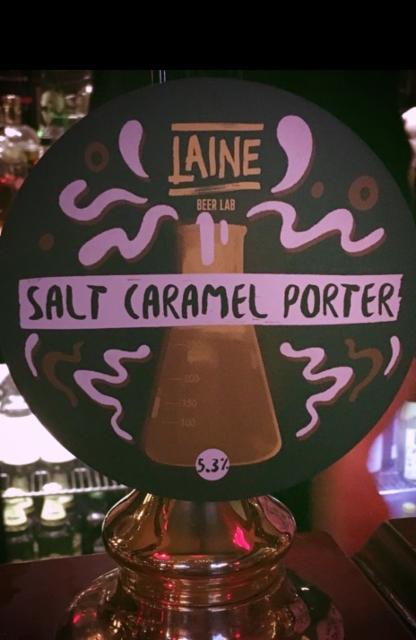 Salt Caramel Porter 5.3%, Laine Brew Co, England