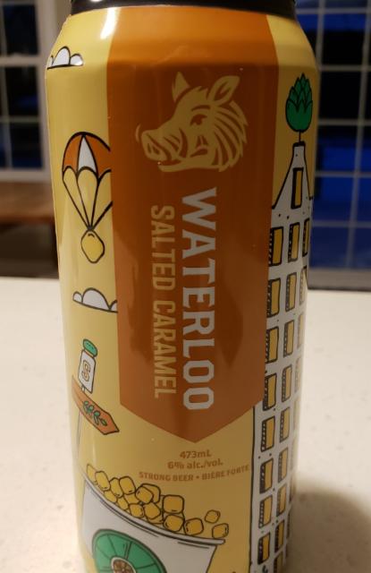 Salted Caramel 6.0%, Waterloo Brewing Co, Canada