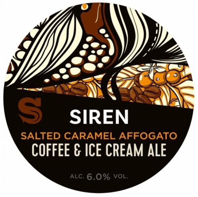 Salted Caramel Affogato Nitro Ale 6.0%, Siren Craft Brew, England