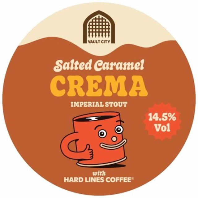 Salted Caramel Crema 14.5%, Vault City Brewing, Scotland