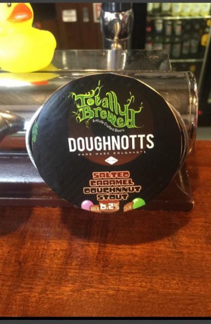 Salted Caramel Doughnut Stout 6.2%, Totally Brewed Limited, England