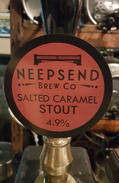 Salted Caramel Stout 4.9%, Neepsend Brewery Ltd, England