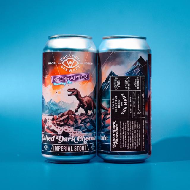 Salted Dark Chocolate 10.8%, Vocation Brewery, England