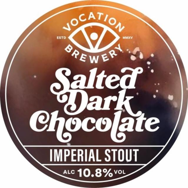 Salted Dark Chocolate Imperial Stout 10.8%, Vocation Brewery, England