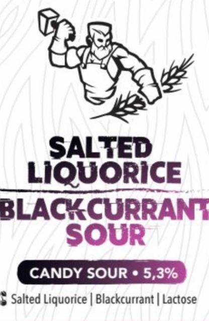 Salted Liquorice Blackcurrant Sour 5.3%, Mallassepät, Finland