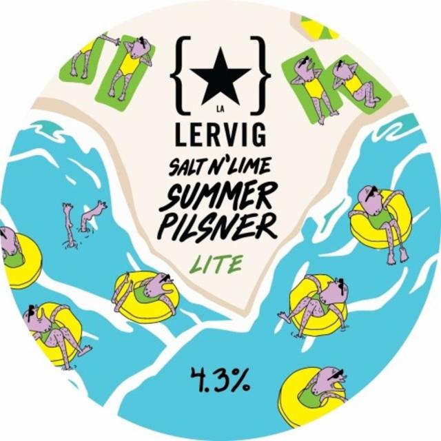 Salt'n Lime Summer Pilsner 4.3%, Lervig Aktiebryggeri, Norway