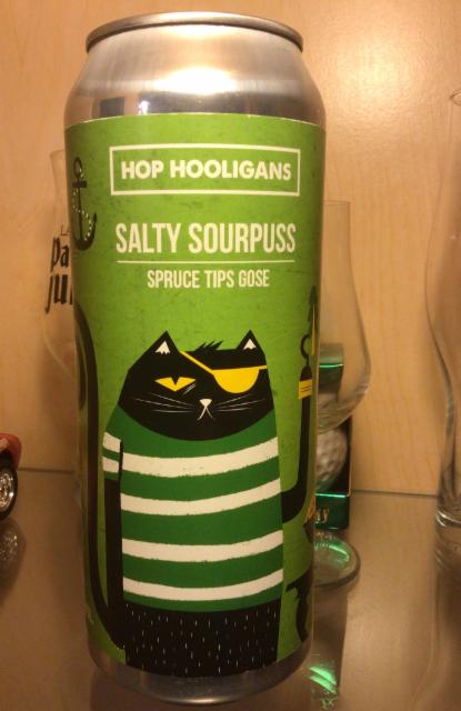 Salty Sourpuss Spruce Tips Gose 5.0%, Hop Hooligans, Romania