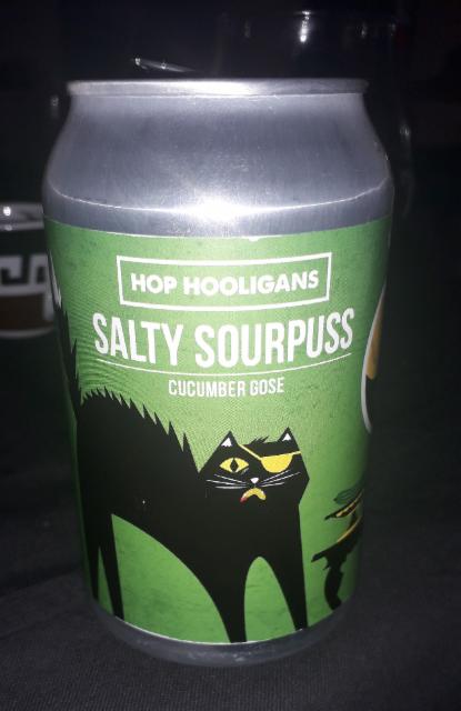 Salty Sourpuss Cucumber Gose 4.0%, Hop Hooligans, Romania