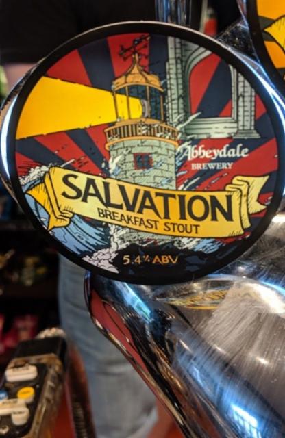 Salvation Breakfast Stout 5.4%, Abbeydale Brewery, England