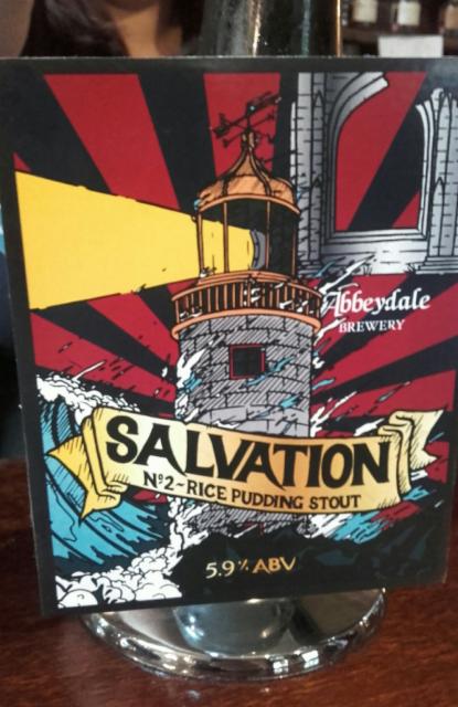 Salvation No.2: Rice Pudding Stout 5.9%, Abbeydale Brewery, England