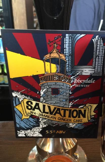 Salvation No.4: Jamaican Ginger Cake 5.5%, Abbeydale Brewery, England
