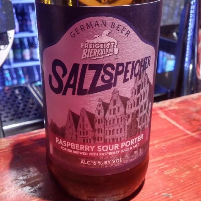 Salzspeicher Raspberry Sour Porter 6.0%, Freigeist Bierkultur, Germany
