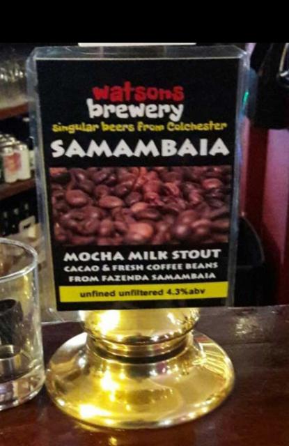 Samambaia 4.3%, Watsons Brewery, England