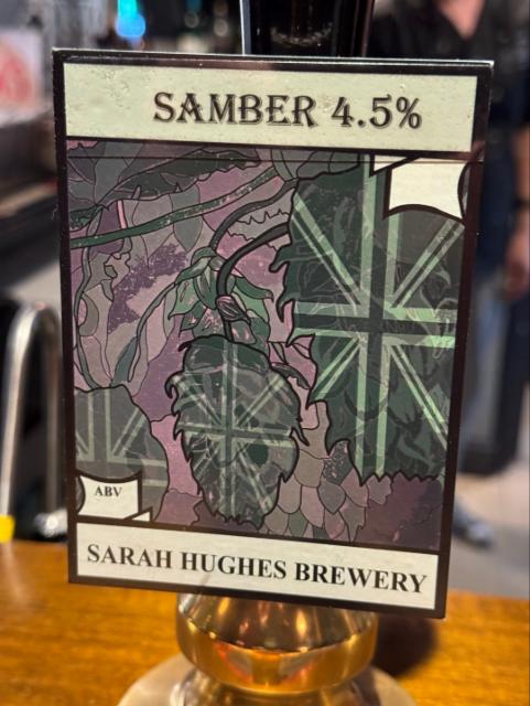 Samber 4.5%, Sarah Hughes Brewery, England