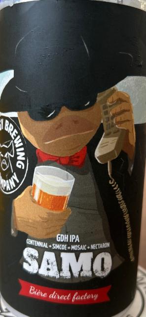 Samo 6.0%, The Piggy Brewing Company, France