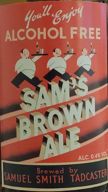 Sam's Brown Ale 0.4%, Samuel Smith Old Brewery, England