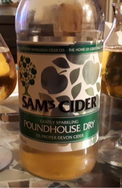 Sam's Poundhouse Dry 6.0%, Winkleigh Cider Company, England