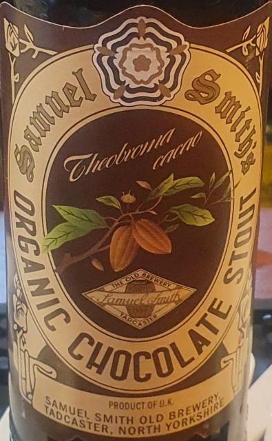 samuel smith organic chocolate, Samuel Smith Old Brewery