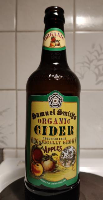 samuel smith's organic apple cider 5.0%, Samuel Smith Old Brewery, England
