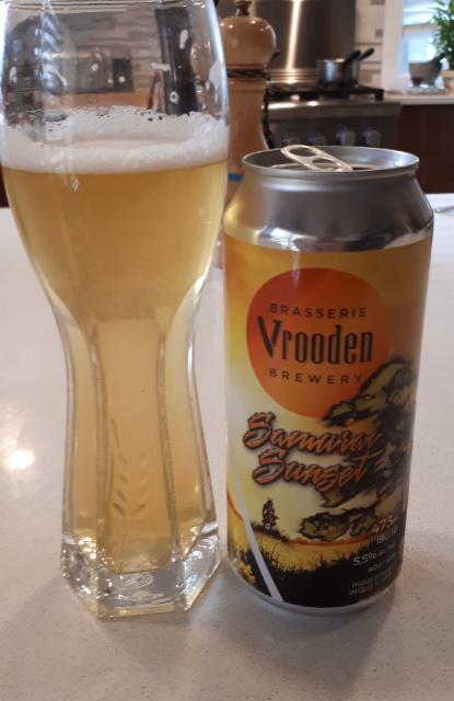 Samurai Sunset 5.5%, Brasserie Vrooden, Canada