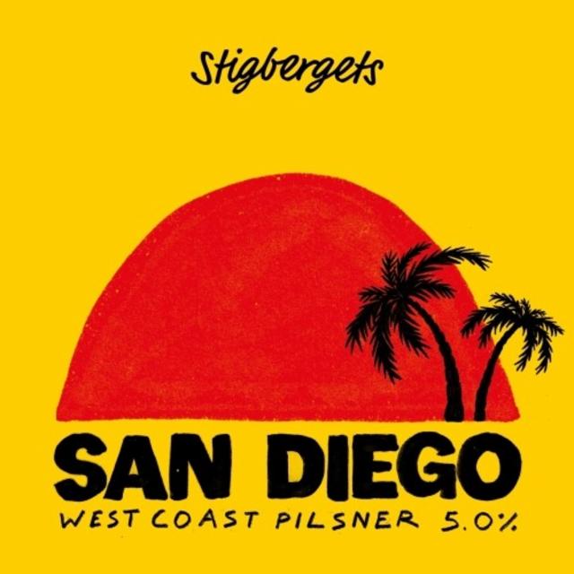 San Diego 5.0%, Stigbergets Bryggeri, Sweden