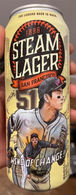 San francisco Steam lager 5.2%, Amazing Brewing Company, South Korea