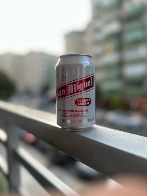 San Miguel Pilsner Cristal 5.4%, San Miguel Spain (Grupo Mahou-San Miguel), Spain