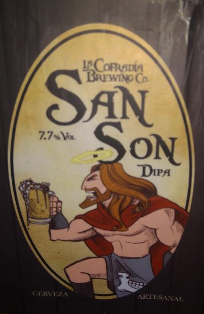 San Son 7.7%, La Cofradía Brewing Co., Costa Rica