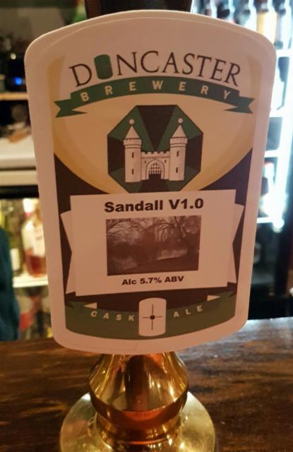 Sandall V 1.0 5.7%, Doncaster Brewery, England