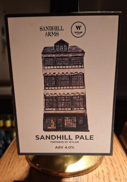 sandhill pale 4.0%, Wylam, England