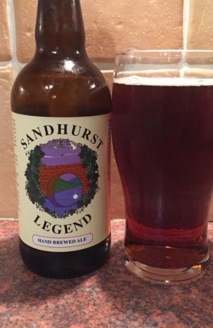 Sandhurst Legend 4.8%, Rother Valley Brewing Company, England