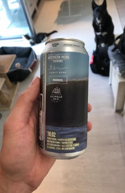 Patrons Project 18.02 // Sandy Kerr // North Sea Sessions 4.5%, Northern Monk Brew Co., England
