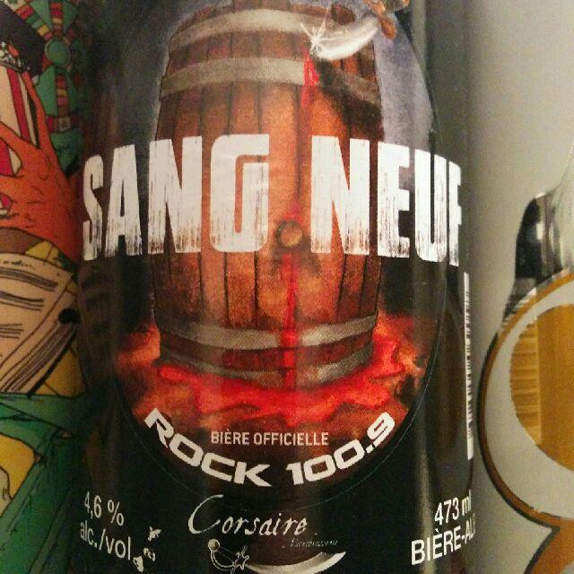 Sang Neuf 4.6%, Corsaire - Microbrasserie Pirate, Canada