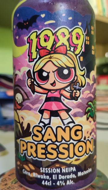 Sang Pression 4.0%, 1989 Brewing, France