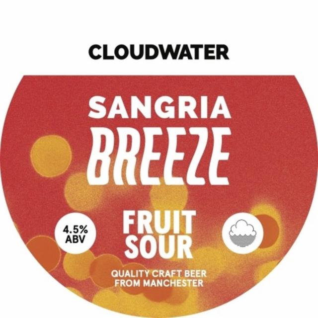 Sangria Breeze 4.5%, Cloudwater Brew Co., England