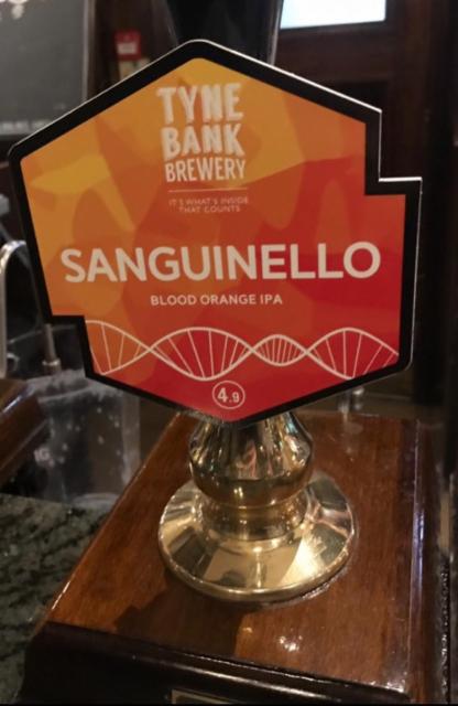 Sanguinello 4.9%, Tyne Bank Brewery, England