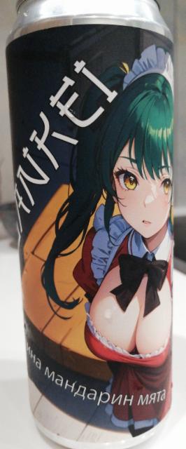 Sankei (малина мандарин мята) 4.0%, Moonspeak Brewery, Russia