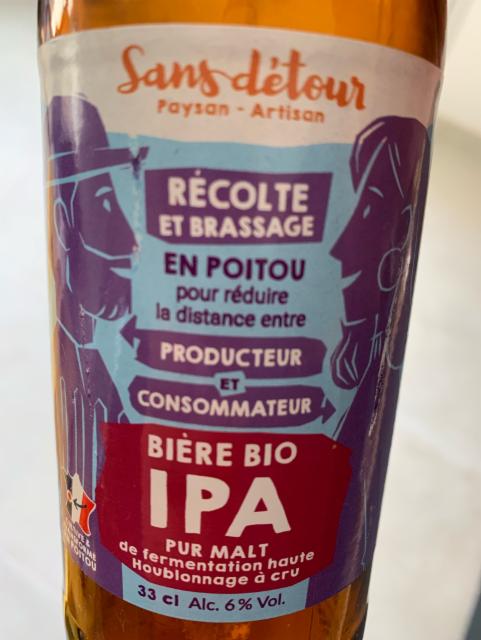 Sans détour IPA, Sans Détour