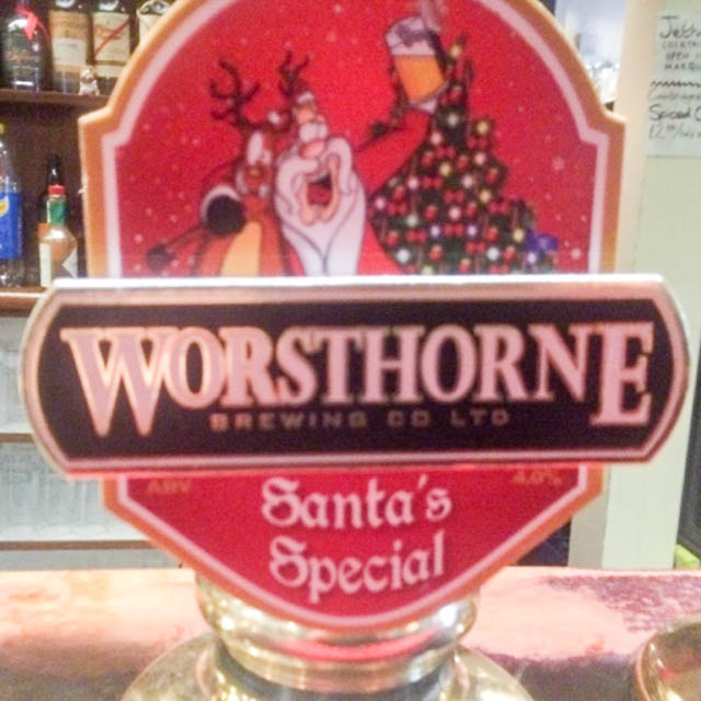 Santa's Special 4.0%, Worsthorne Brewery, England