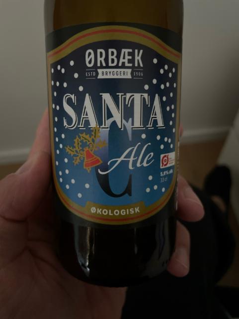 Santa ale 5.8%, Ørbæk Bryggeri, Denmark