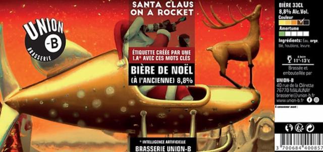 Santa Claus On A Rocket 8.8%, Union-B, France