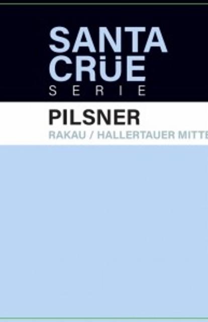 Santa Crüe Serie Pilsner Rakau/Hallertauer Mittelfrüh 5.0%, Brasserie Sainte Cru, France