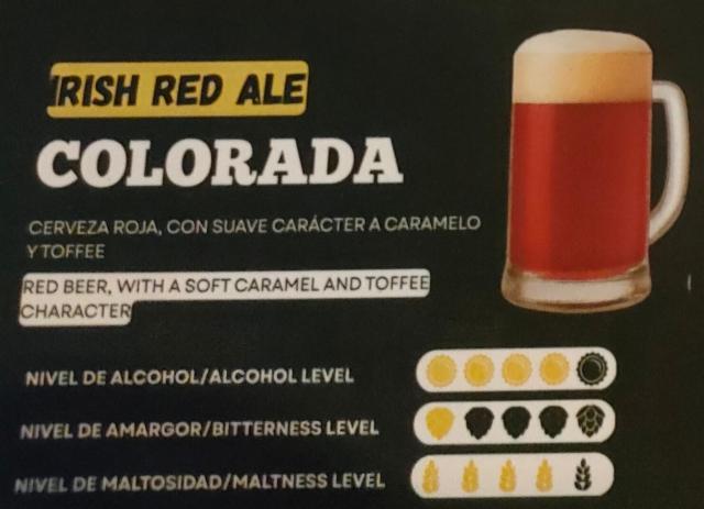 Santa Cruz Colorada 5.6%, Santa Cruz Brewery, Ecuador