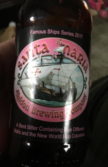 Santa Maria 4.1%, Maldon Brewing Company, England